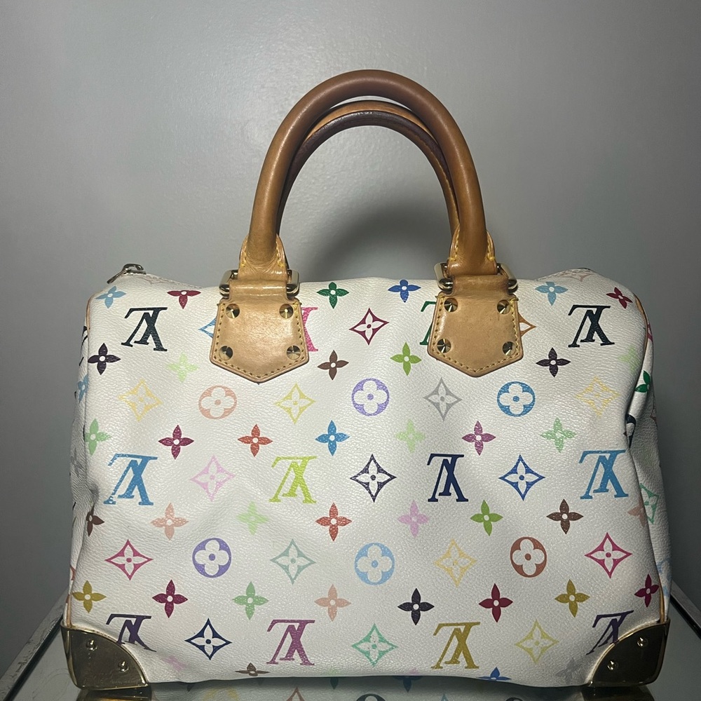 LOUIS VUITTON | Multicolor Marakami Collab Monogram Speedy 2003 - Picture 3 of 7